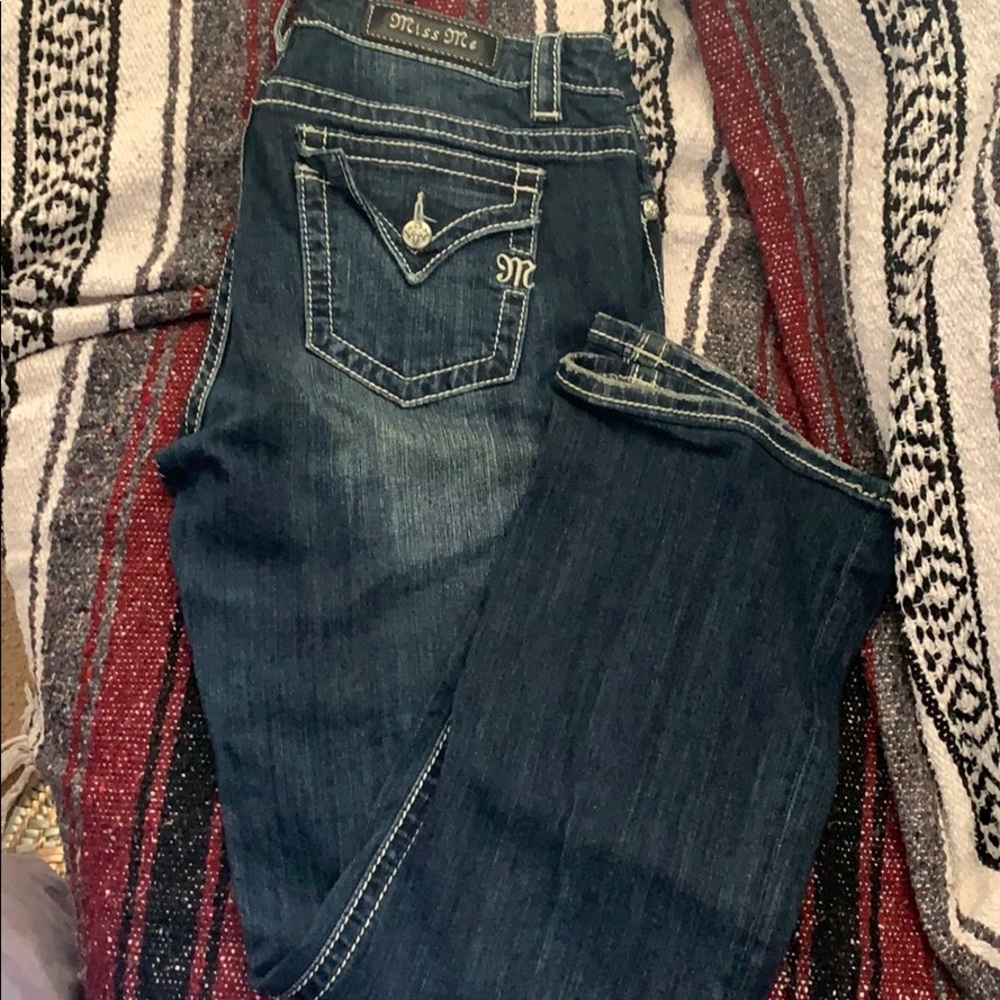 Miss Me mid-rise boot 31” inseam